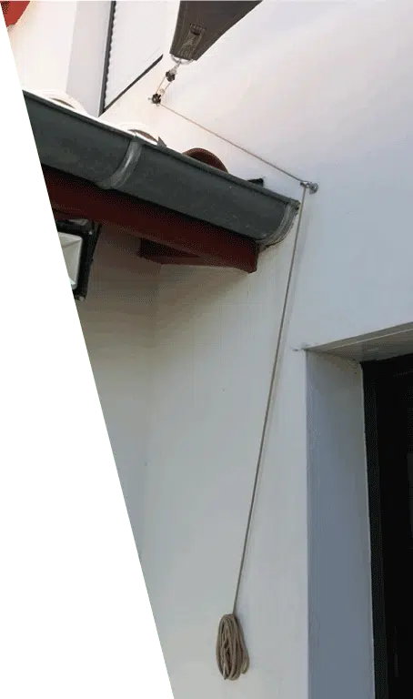 Voiles ombrage fixation palans